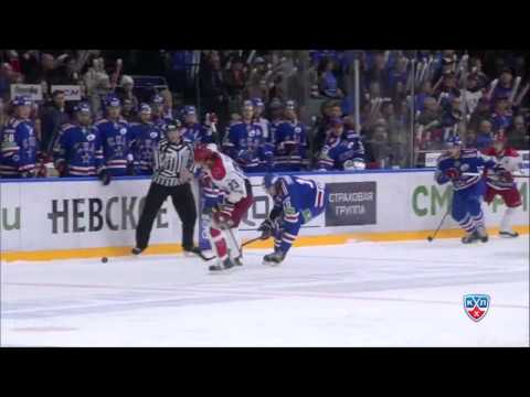 Кутейкин дважды блокирует Стася / Kuteikin saves it twice on Stas