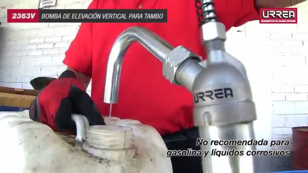 Bomba de elevación vertical para tambo Urrea