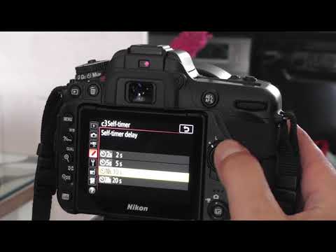 Nikon D7500 Self timer settings How to set
