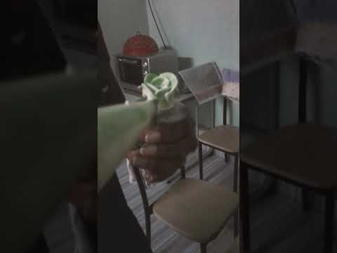 Simple deco vege orange cake