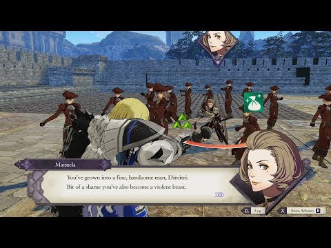 Fire Emblem: Three Houses - Dimitri Vs Manuela Unique Dialogue