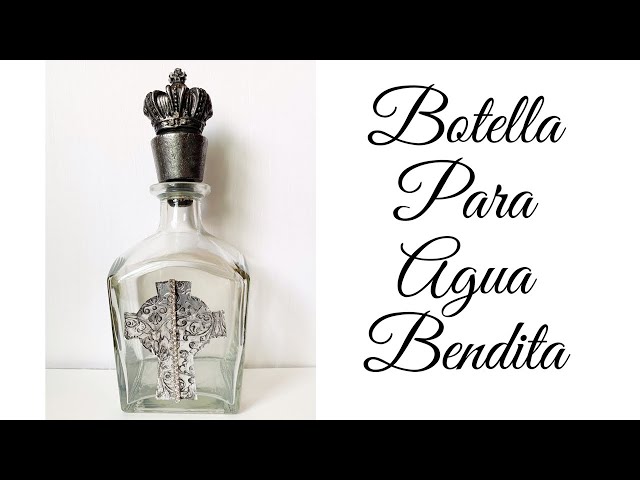 Vídeo relacionado con Needzo Botella grande de vidrio para agua bendita con cruz y oración, 4-1/2 pulgadas de alto, capacidad de 3 onzas