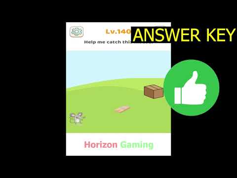 Tricky Brain Story Dop Puzzle LEVEL 140 Help me catch this mouse - New Update Gameplay Walkthrough - YouTube