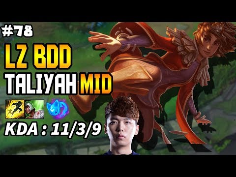 LZ BDD TALIYAH VS Malzahar MID - Ranked Challenger Korea