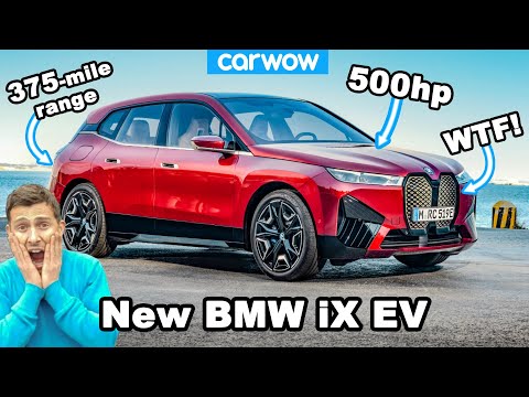 New BMW iX EV - see why it's an UGLY Tesla Model X beater!