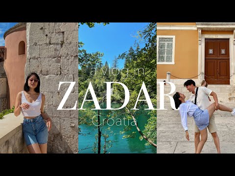 4 DAYS IN ZADAR! Pretty sunsets, Plitvices Lakes, and island touring