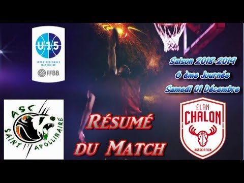 U15_2018/12/01_St Apollinaire vs ELAN Chalon