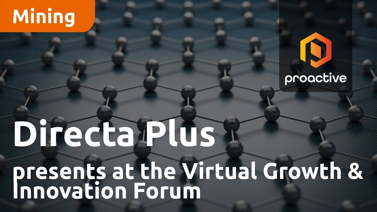 Directa Plus presents at the Virtual Growth & Innovation Forum