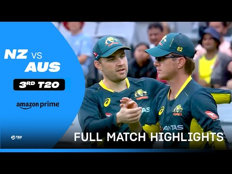 NZ vs AUS 3rd T20I - Cricket Highlights | Prime Video India