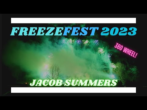 KCAP FreezeFest 2023 - Jacob's Finale Pyromusical - featuring 360 Wheel!