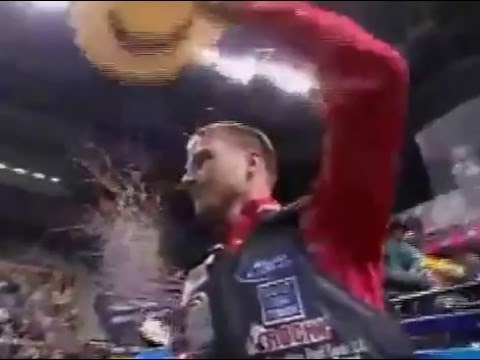 Justin McBride's 93 point ride on "Chicken on a Chain"