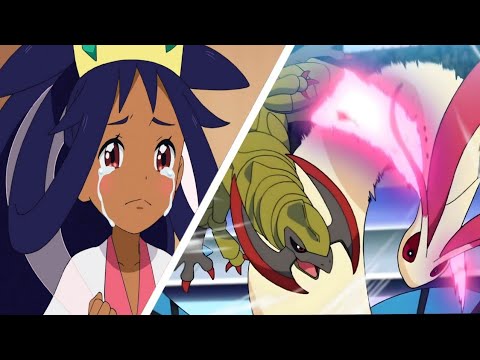 Cynthia VS Iris | Pokémon Viajes | Milotic VS Haxorus
