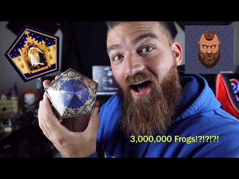 Opening Chocolate Frogs until I get Dumbledore