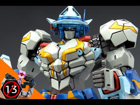 Stop-motion Model Review 021 - Virtual-On: Apharmd the Hatter