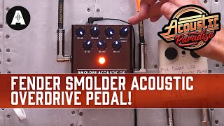 Video thumbnail for Fender Made an Overdrive Pedal for Acoustic Guitars! - Fender Smolder Acoustic Overdrive by Andertons Music Co