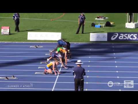 U13 Girls 80m Hurdles - Finals - Asics Australian Little Athletics Championships