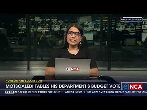 Motsoaledi tables his department's budget vote