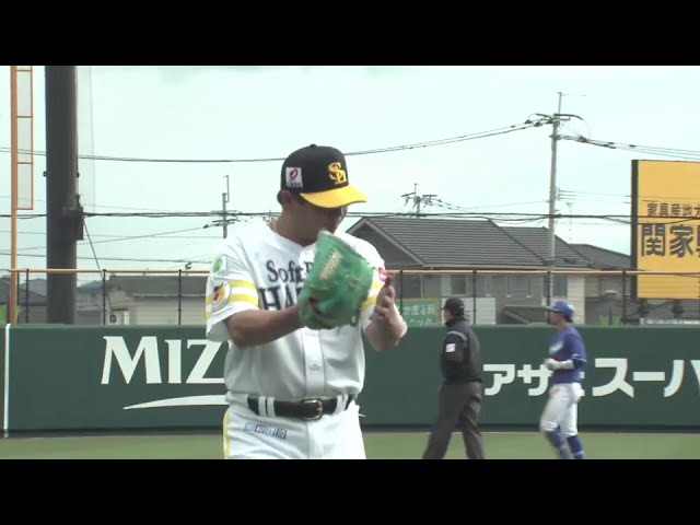 【ファーム】ホークス・濵口遥大 バースデー登板で1回を無失点に抑える!! 2025年3月16日 福岡ソフトバンクホークス 対 中日ドラゴンズ