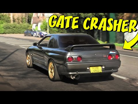 Custom Classics SEND IT Leaving a Car Show in Style!