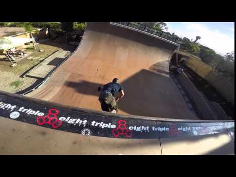 Danny Mayer cruising at Mancha's backyard.