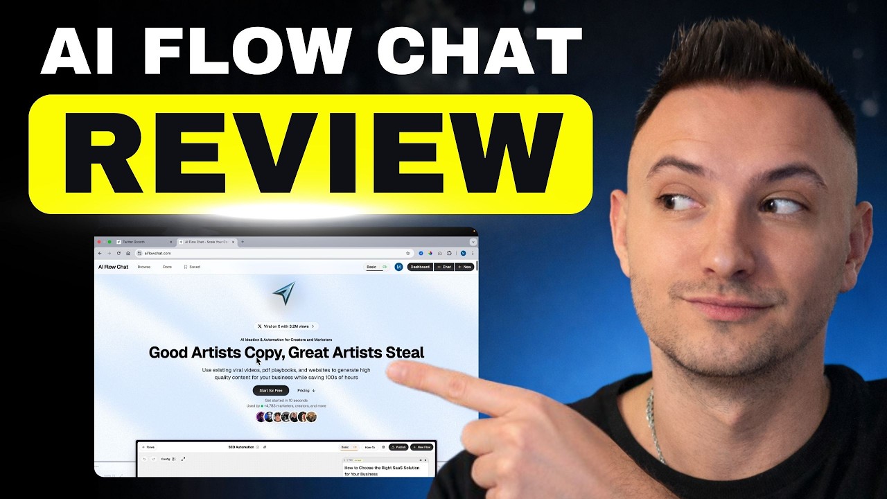 AI Flow Chat Review & Full Tutorial – Features, Pricing, Use Cases by AILearningShortcuts