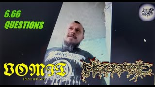 JOABA&#39;s 6.66 questions with ANTIMO BUONANNO of DISGORGE (MX) and VOMIT RECORDS