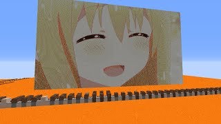 【干物妹！うまるちゃんR】音ブロックで「にめんせい☆ウラオモテライフ！」【Minecraft】