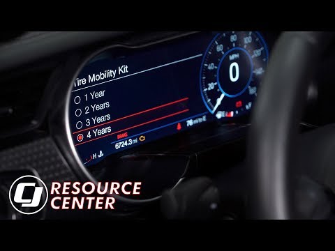 Quick Fix for the Service Tire Mobility Kit Light on 2018 Mustangs with a Digital Instrument Cluster