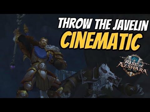 Nazjatar Throw the Javelin Cinematic | WoW Patch 8.2 Rise of Azshara | World of Warcraft