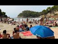 Beach Cala Mitjana Menorca Spain
