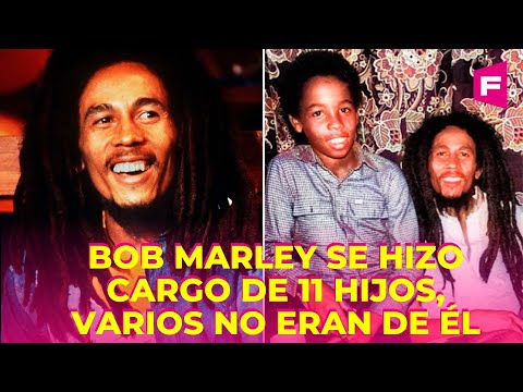 Bob Marley cuidó hijos que no eran suyos, pero sus razones no fueron bien vistas por todos