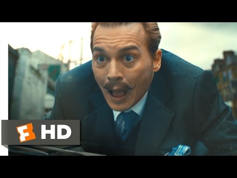 Mortdecai (3/10) Movie CLIP - I'm on the Bonnet! (2015) HD