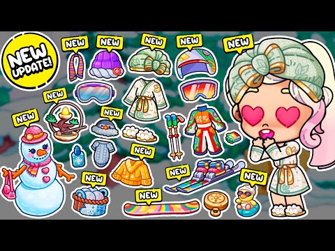 ⭐UPDATE!❄️ALL SECRETS SPA and WINTER FASHION SHOP UPDATE in AVATAR WORLD | PAZU