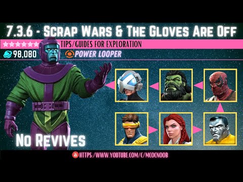 MCOC: Act 7.3.6 - Scrap Wars & The Gloves Are Off - Kang - Power Looper - (Book 2, Act 1.3)