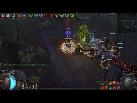 Build Showcase: LL Aura Stacking Carrion Golem 3.13 vs Al-Hezmin A8