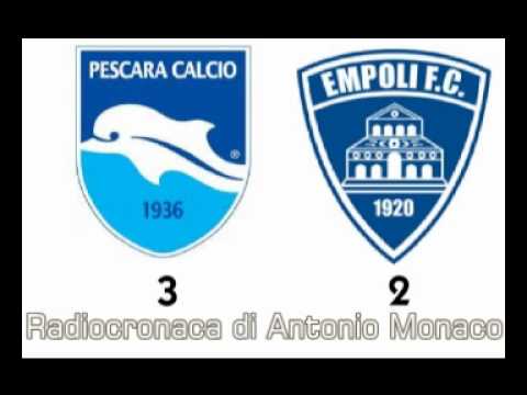Pescara-Empoli 3-2 - Radiocronaca di Antonio Monaco (30/8/2011) da Radiouno RAI