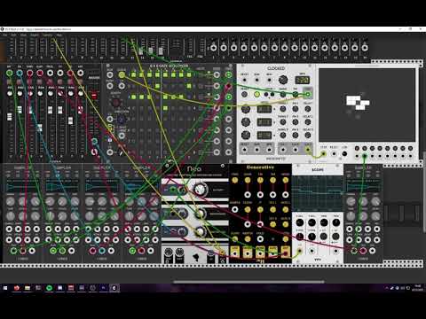 My first generative synth in VCV Rack