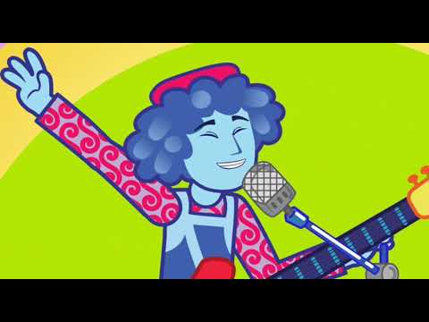 The Doodlebops Rockin' Road Show - Rooney's Robot // Hiccupitis | Kids Musical Cartoon Show