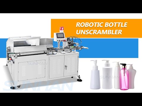 How Does Automatic Plastic Bottle Feeder Robotic Bottle Unscrambler Work?