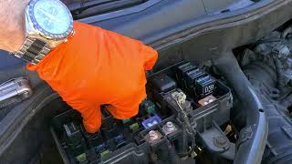 2001 Honda Accord Horn Fuse & Horn Relay