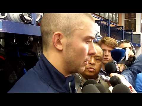 Canadiens defenceman Josh Gorges after the Habs 2-0 loss to the Sharks