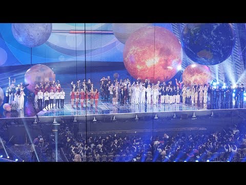 BTS, TWICE, NCT, GOT7, Seventeen, TXT, NUEST, GFRIEND, ITZY. 등 : 엔딩무대 전체 직캠 Ending fullshot fancam