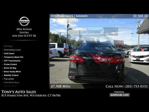 2016 Nissan Sentra (CC-1294509) for sale in Waterbury, Connecticut