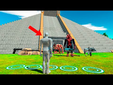🔥FPS EXTREME DEATH RUN IN PYRAMID WITH DEADLY TRIALS - Animal Revolt Battle Simulator