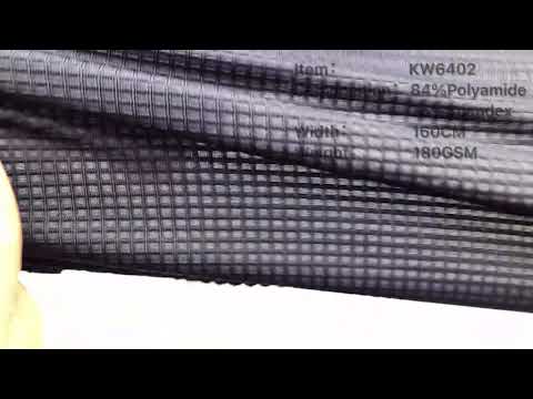 Quick Drying Jacquard Mesh 84% Nylon 16%Spandex Knitting Fabric  for Shirt/Sportwear/Coat