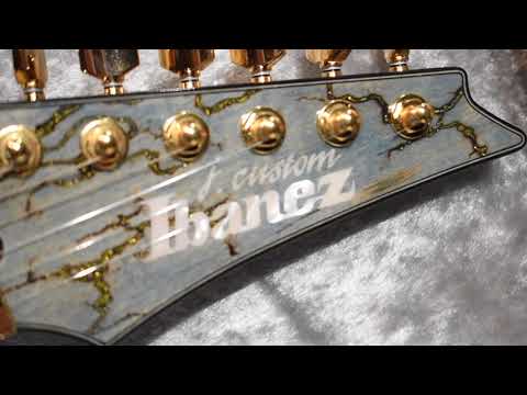 Ibanez JCRG2103 - J Custom Limited Edition Series - Lander Blue Turquoise Finish w/Case image 11