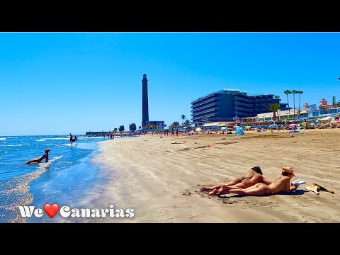 Gran Canaria Maspalomas Sommer Strandleben 2021| We❤️Canarias