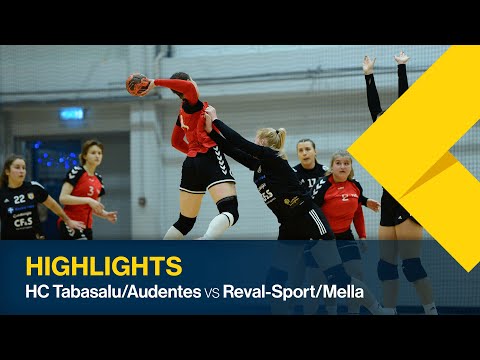 HIGHLIGHTS | HC Tabasalu/Audentes - Reval-Sport Mella | Semifinal | Estonian Cup Competition 2021/22