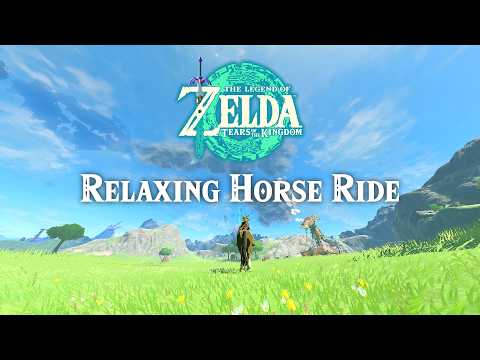 Relaxing Ride Through Hyrule 🐴 | TOTK Ambience