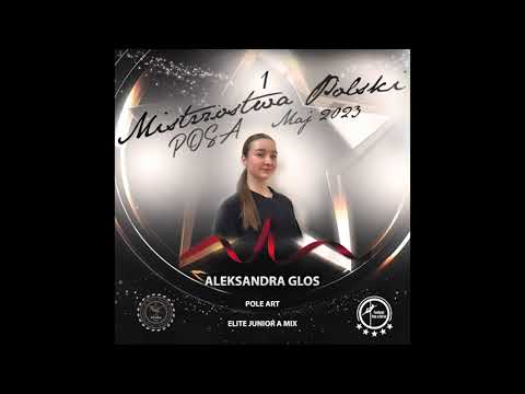 Aleksandra Glos VII miejsce Pole Art Elite Junior A, I MISTRZOSTWA POLSKI POSA 2023
